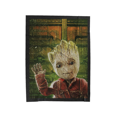 Groot Handup Velveteen Blanket
