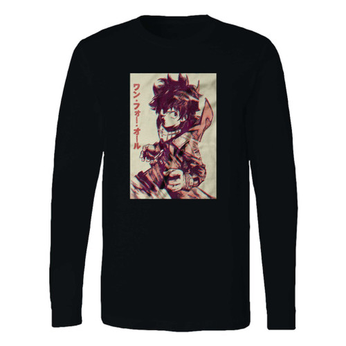 This classic fit my hero academia izuku midoriya 1 long sleeve shirt is casually elegant and very comfortable. With fine quality print to make one stand out, it's a perfect fit for every occasion.