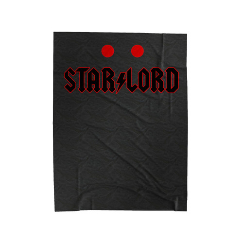 Guardians Of The Galaxy And Acdc Inspired Star Lord Velveteen Blanket