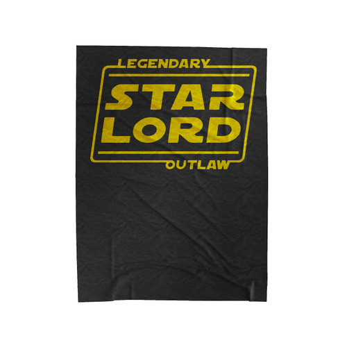 Guardians Of The Galaxy Star Lord Legendary Outlaw Velveteen Blanket