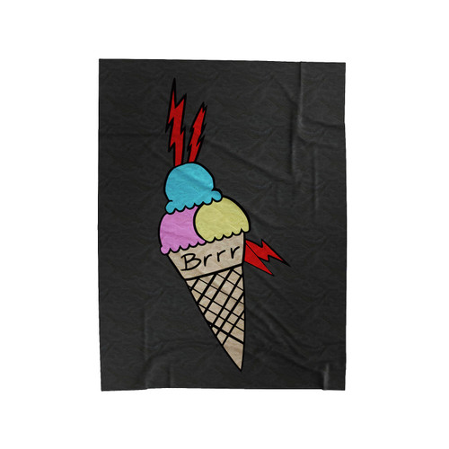 Gucci Mane Ice Cream Tattoo Velveteen Blanket
