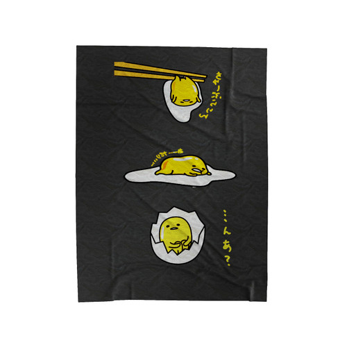 Gudetama Lazy Egg Kawaii Funny Velveteen Blanket