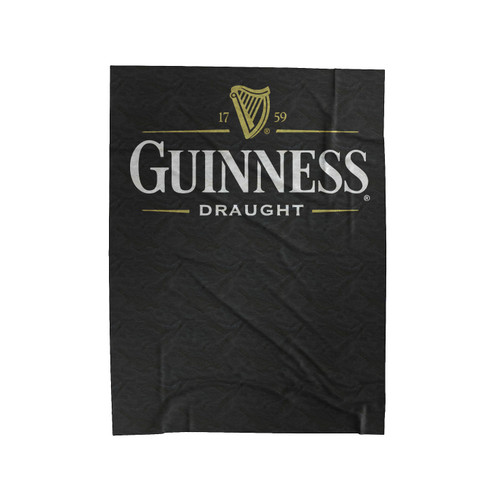 Guinness Draught Beer Velveteen Blanket