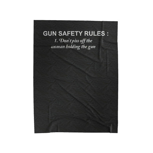 Gun Hobby Gun Training Self Defense Training Self Defense Funny Velveteen Blanket