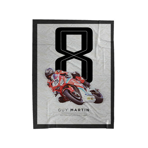 Guy Martin Tt British Motorcycle Velveteen Blanket Guy Martin Tt British Motorcycle Velveteen Blanket