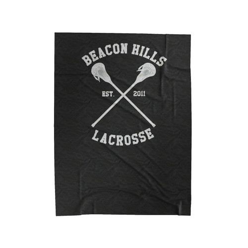 Hale 00 Teen Wolf Beacon Hills Inspired Lacrosse 1 Velveteen Blanket