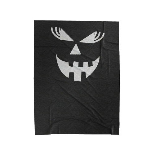 Halloween Jack O Lantern Pumpkin Face Halloween Velveteen Blanket