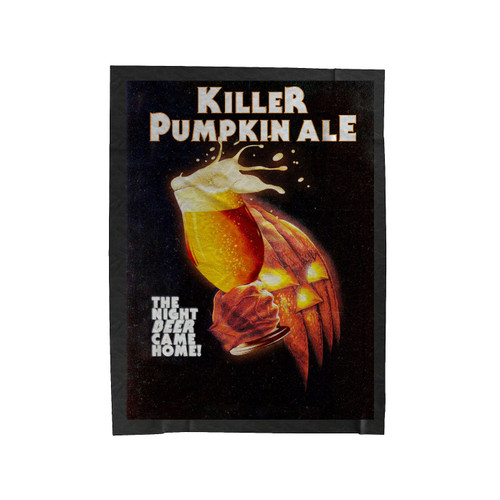 Halloween Movie Pumpkin Beer Velveteen Blanket