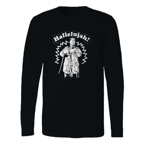 This classic fit national lampoons christmas vacation clark hallelujah long sleeve shirt is casually elegant and very comfortable. With fine quality print to make one stand out, it's a perfect fit for every occasion.