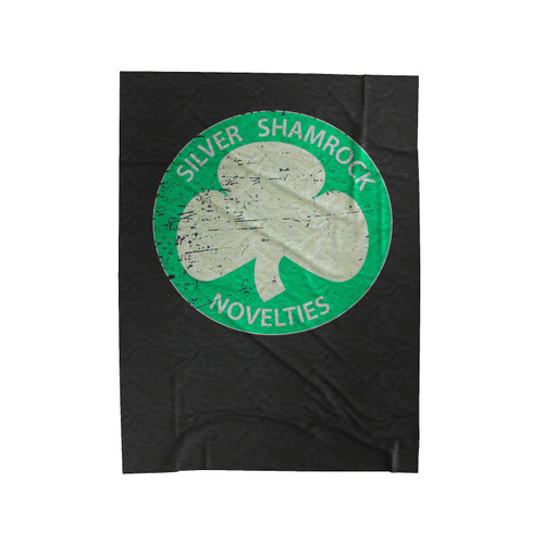 Halloween Silver Shamrock Novelties Velveteen Blanket