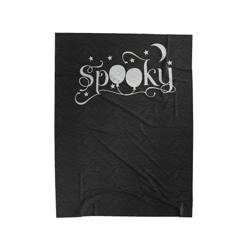 Halloween Spooky With Balloon Velveteen Blanket
