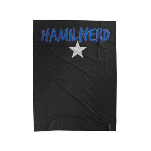 Hamilnerd Star Velveteen Blanket