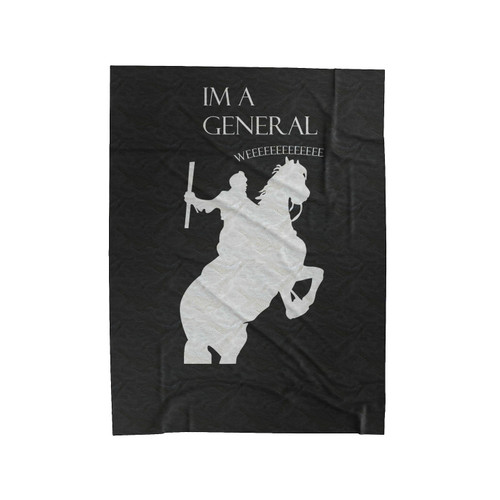 Hamilton Im A General Wee! General Lee Hamilton Velveteen Blanket