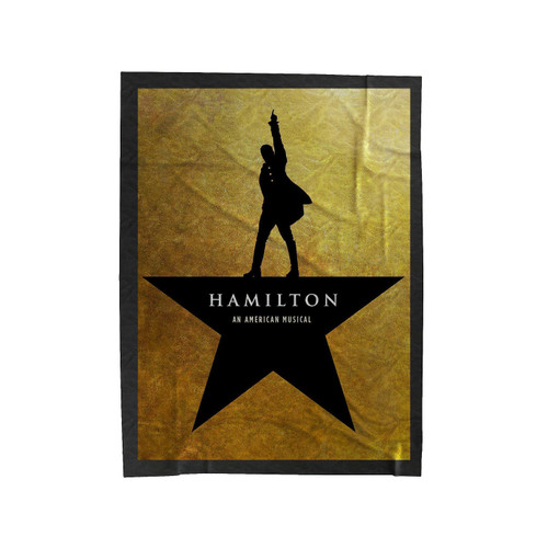 Hamilton Musical Broadway Velveteen Blanket