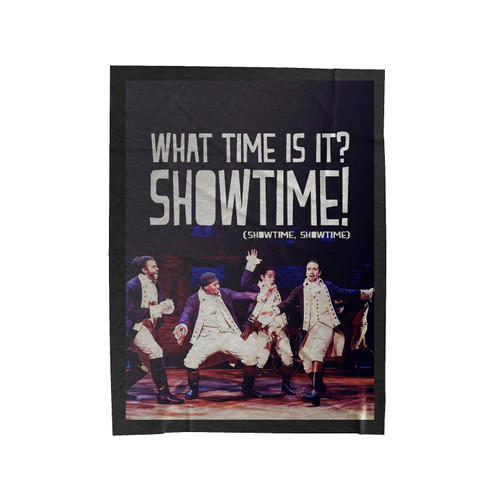 Hamilton Showtime Broadway Musical Velveteen Blanket