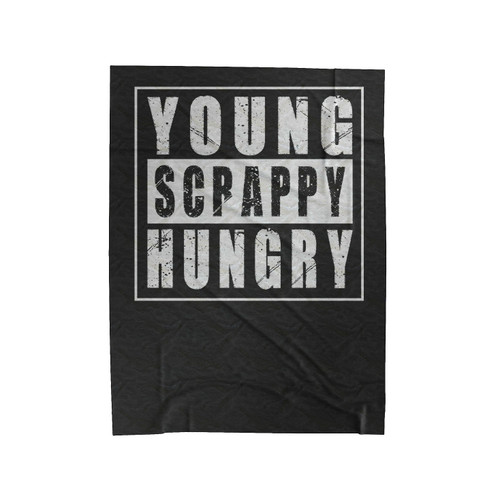 Hamilton Young Scrappy Hungry Hamilton The Musical Velveteen Blanket