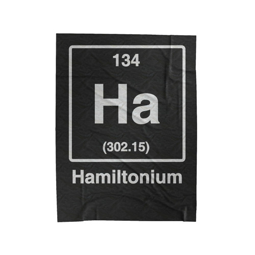 Hamiltonium Velveteen Blanket