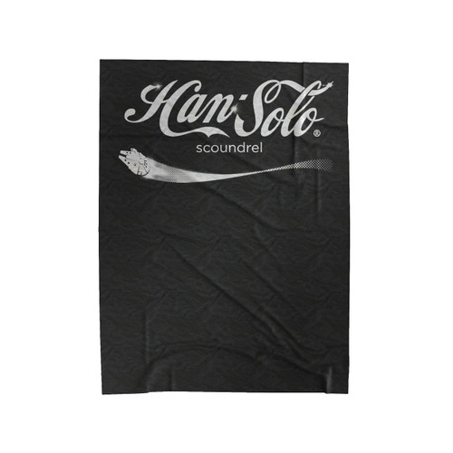 Han Solo Coca Cola Velveteen Blanket