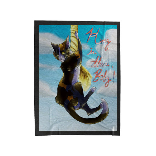 Hang In There! Baby Cats 2 Velveteen Blanket