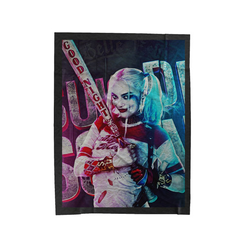 Harley Quinn 1 1 Velveteen Blanket