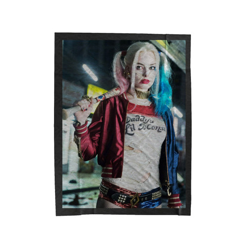 Harley Quinn 5 1 Velveteen Blanket