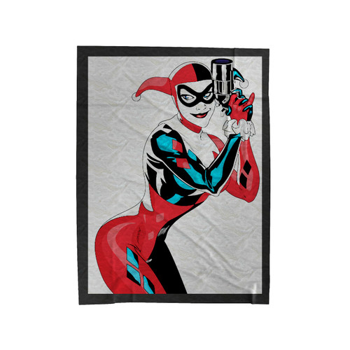 Harley Quinn 9 Velveteen Blanket