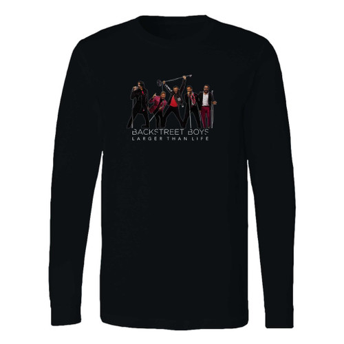 This classic fit new bsb backstreet boys larger than life tour long sleeve shirt is casually elegant and very comfortable. With fine quality print to make one stand out, it's a perfect fit for every occasion.