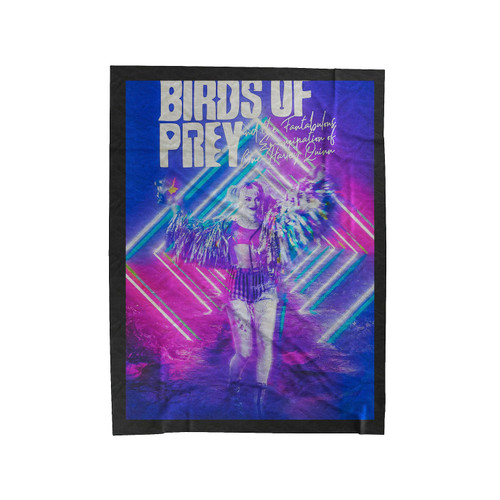 Harley Quinn Birds Of Prey Dc Comics Velveteen Blanket