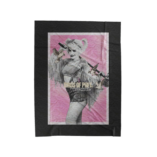 Harley Quinn Movie Velveteen Blanket