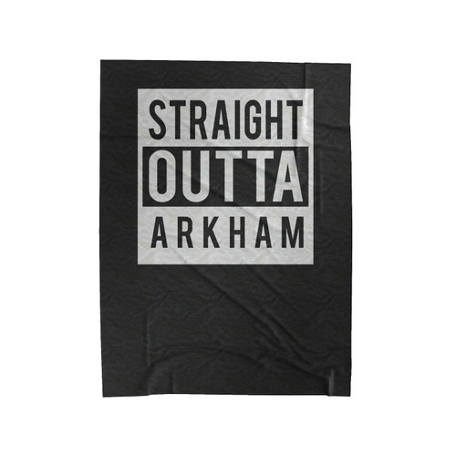Harley Quinn Straight Outta Arkham Asylum Harley Quinn Gift Velveteen Blanket