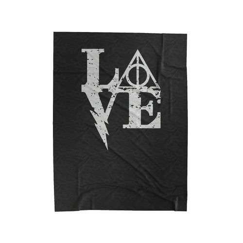 Harry Love 1 Velveteen Blanket