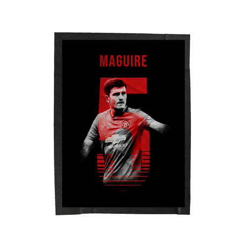 Harry Maguire Manchester United Velveteen Blanket