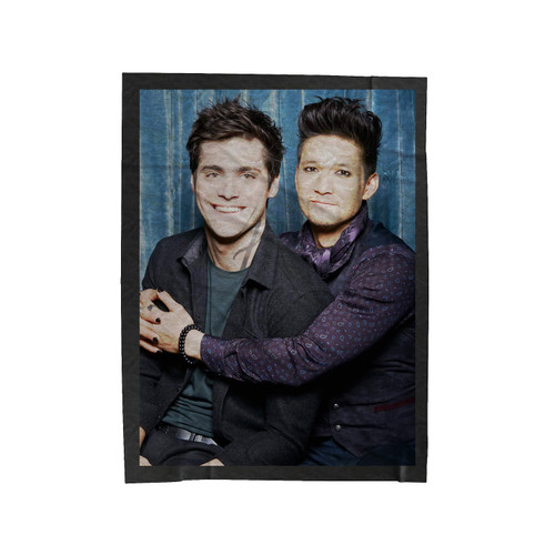Harry Shum Jr. And Matthew Daddario 3 Velveteen Blanket