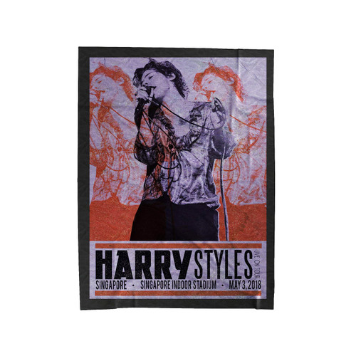Harry Styles Art Velveteen Blanket