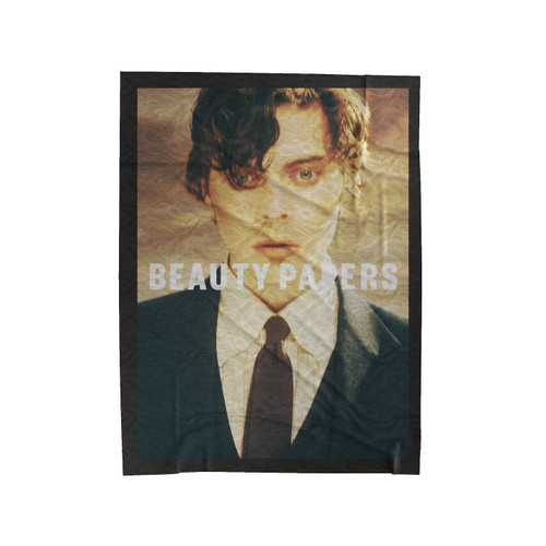 Harry Styles Beauty Papers Velveteen Blanket