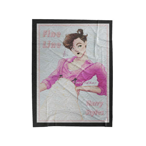 Harry Styles Fine Line Art In 2020 Harry Styles Drawing Velveteen Blanket