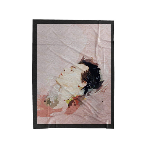 Harry Styles Water Pink Velveteen Blanket