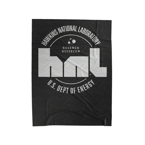 Hawkins National Lab Velveteen Blanket