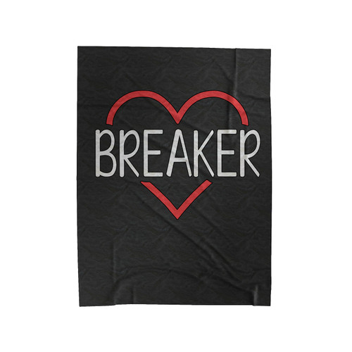 Heart Breaker Valentine Day Romantic Velveteen Blanket