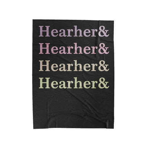 Heathers Full Colour Velveteen Blanket