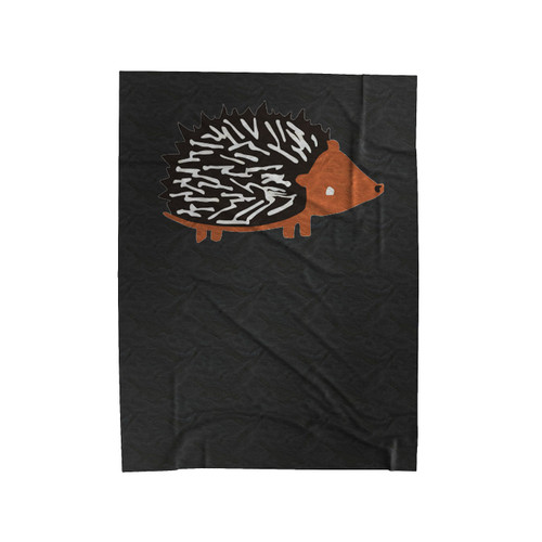 Hedgehog Velveteen Blanket