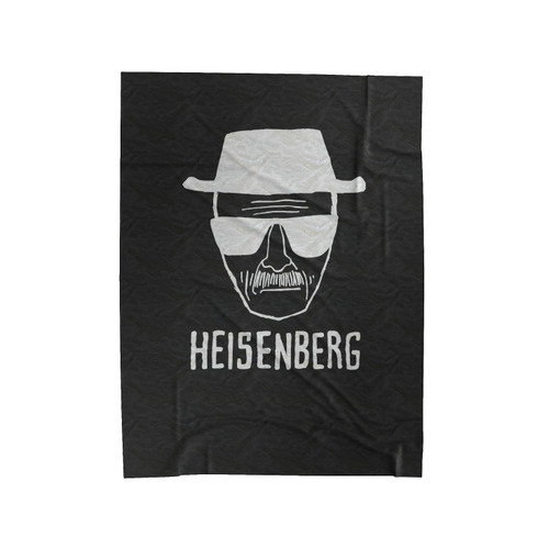 Heisenberg Head Breaking Bad Walter White Velveteen Blanket