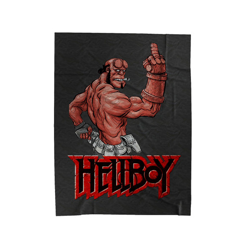 Hellboy Velveteen Blanket