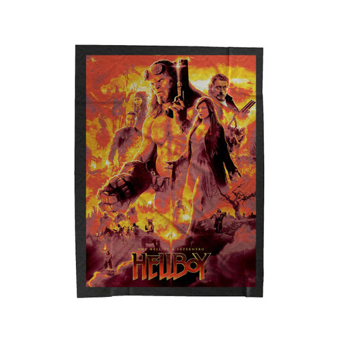 Hellboy 2019 Velveteen Blanket