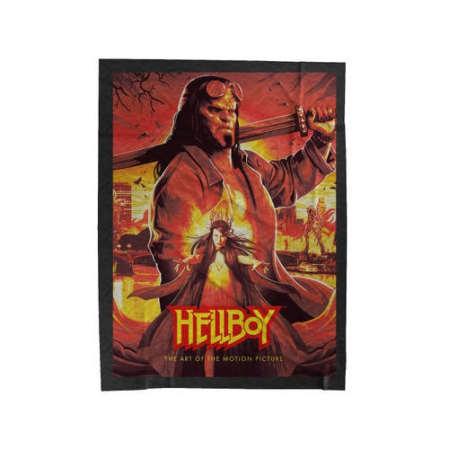Hellboy Cover Movie Velveteen Blanket