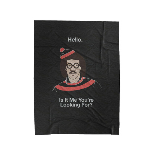 Hello Velveteen Blanket