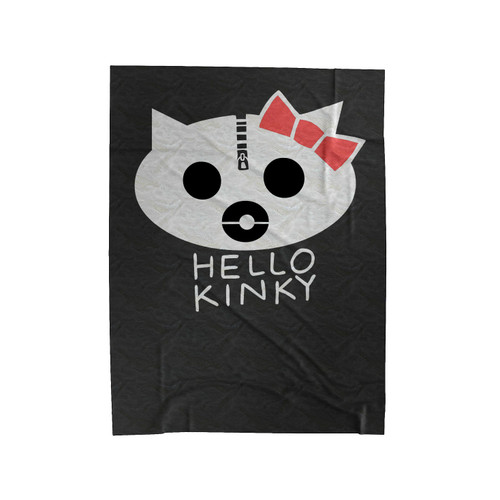 Hello Kinky Gorillaz Velveteen Blanket