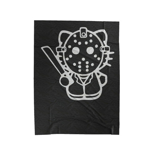 Hello Kitty Monsters Jason Voorhees Velveteen Blanket