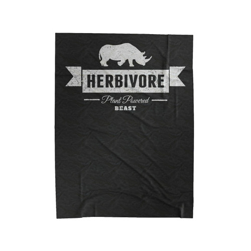 Herbivore Plant Powered Beast Vegan Velveteen Blanket