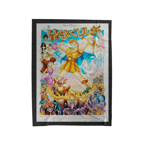 Hercules Disney Movie Velveteen Blanket